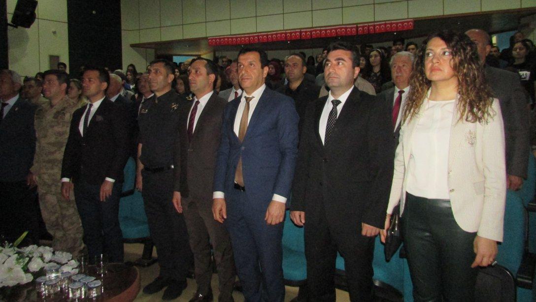 12 Mart İstiklal Marşı'nın Kabulü ve Mehmet Akif Ersoy'u Anma Programı Düzenlendi.