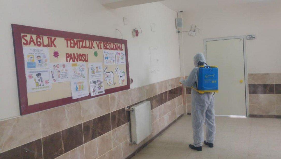 Okullarımızda Korona Virüsüne Karşı Alınan Tedbirler