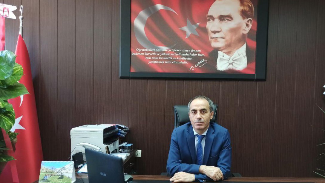 İlçe Milli Eğitim Müdürü Cuma SAĞIR'ın 19 Mayıs Atatürk'ü Anma Gençlik Ve Spor Bayramı Kutlama Mesajı