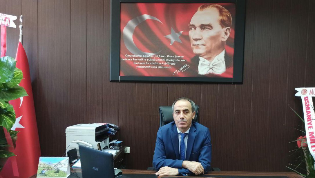 İlçe Milli Eğitim Müdürümüz Cuma SAĞIR'ın 10 Kasım Atatürk'ü Anma Günü Mesajı 
